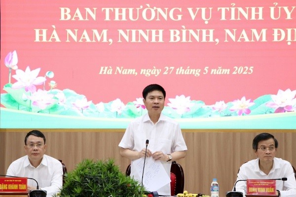 3 tỉnh Hà Nam, Nam Định, Ninh Bình họp bàn phương án sắp xếp nhân sự