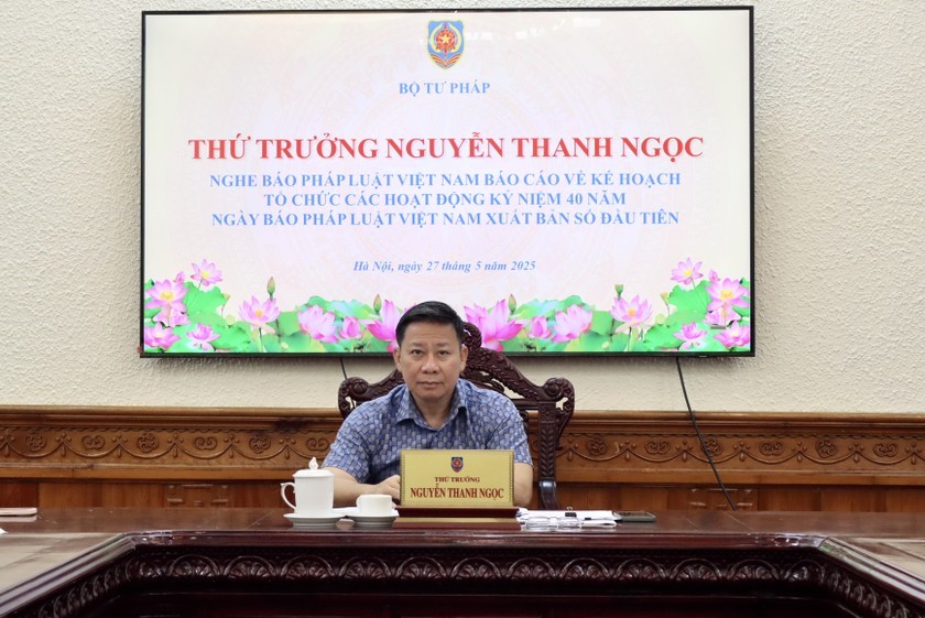 Kỷ niệm 40 năm Báo Pháp luật Việt Nam cần thiết thực, hiệu quả, gắn với truyền thông chính sách