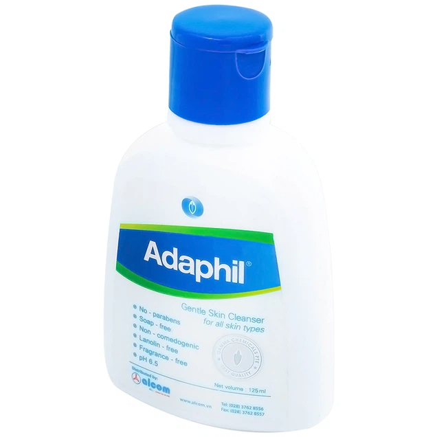 Sản phẩm Adaphil Gentle Skin Cleanser bị thu hồi. 
