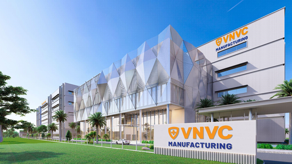 Tổng thống Pháp bấm nút khởi công Nhà máy Vaccine và Sinh phẩm VNVC