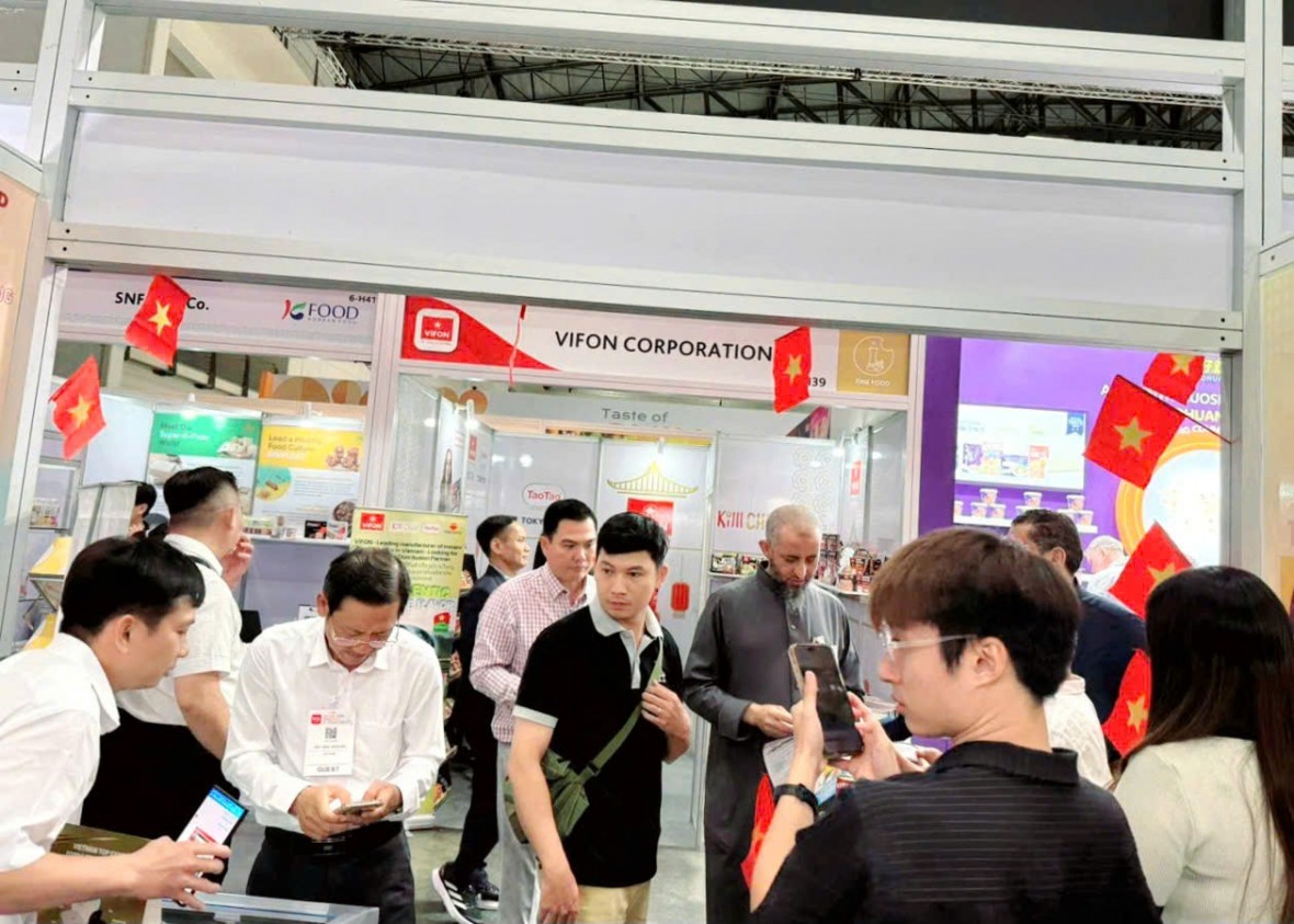 Kiên Giang quảng bá các sản phẩm đặc trưng ở Hội chợ ThaiFex Anuga Asia 2025 tại Thái Lan