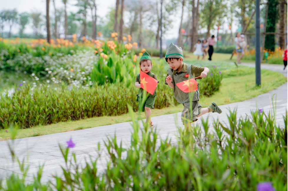 Không gian kích thích trẻ vận động