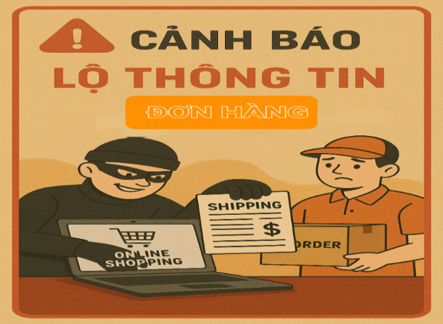 Cảnh báo nguy cơ lọt thông tin cá nhân từ các đơn hàng mua sắm trực tuyến Cảnh báo nguy cơ lọt thông tin cá nhân từ các đơn hàng mua sắm trực tuyến