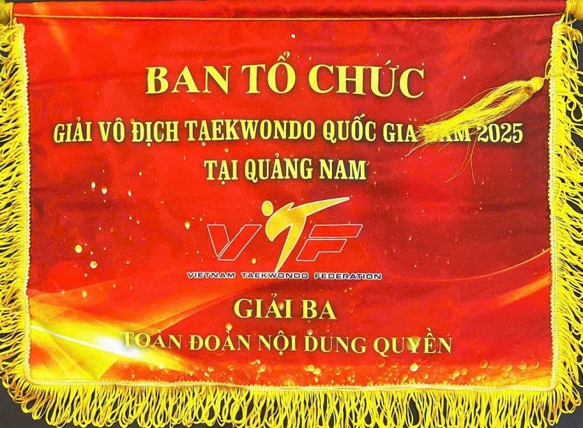 Bình Thuận xếp thứ hạng ba nội dung quyền Giải Taekwondo toàn quốc