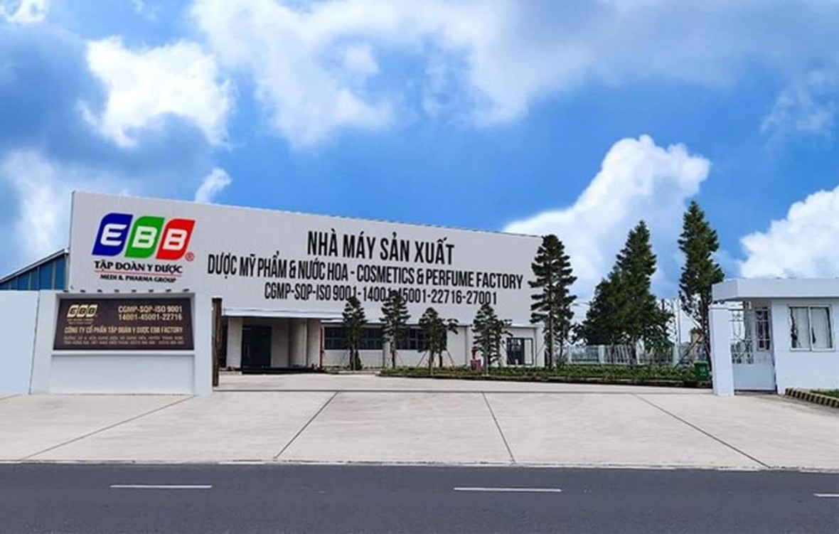 Trụ sở Công ty cổ phần nhà máy y tế EBC Đồng Nai.