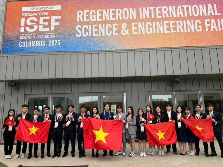 Miễn thi tốt nghiệp THPT 11 học sinh tham dự ISEF 2025