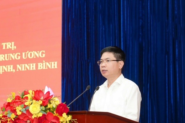 Trưởng Ban Tổ chức Trung ương Lê Minh Hưng làm việc với 3 tỉnh Hà Nam, Nam Định, Ninh Bình