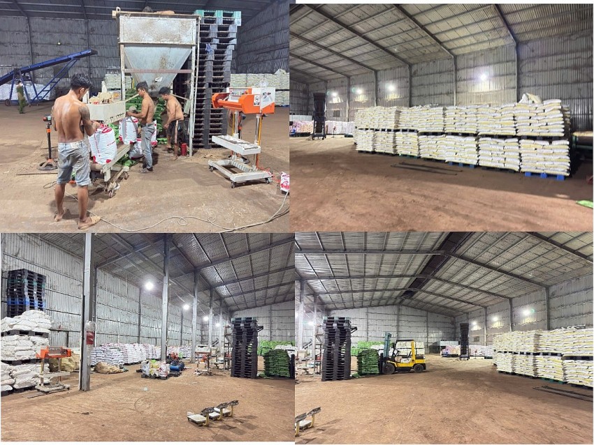 Bắt quả tang các đối tượng hành vi sản xuất, buôn bán hàng giả là phân bón và tang vật