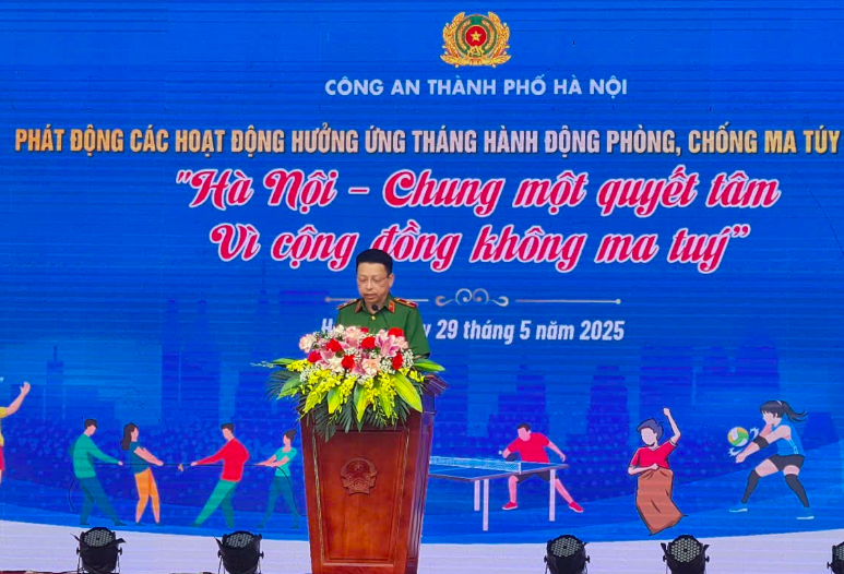 Công an Hà Nội phát động tháng hành động phòng, chống ma tuý 2025