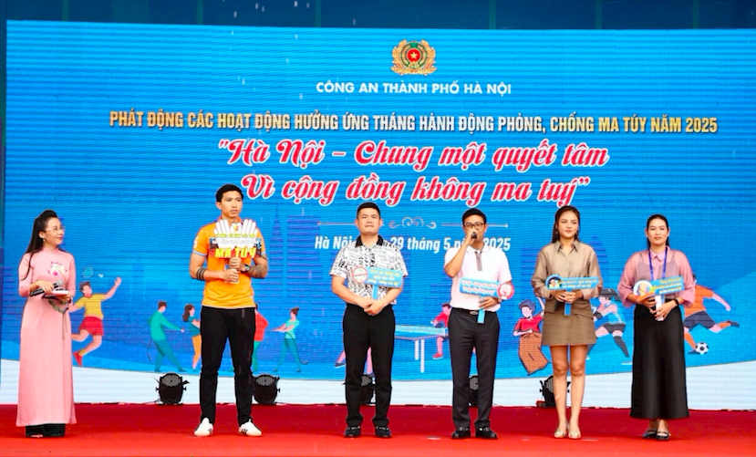 Công an Hà Nội phát động tháng hành động phòng, chống ma tuý 2025