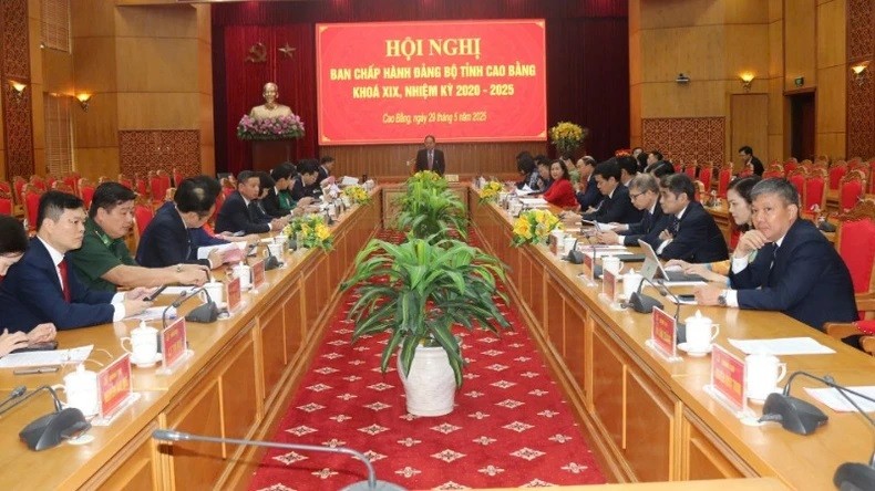 Cao Bằng bầu bổ sung 2 đồng chí Phó Bí thư Tỉnh ủy