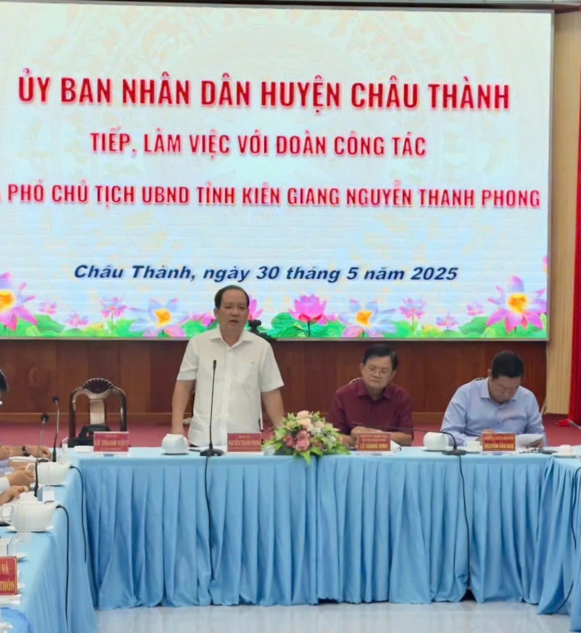 Kiên Giang khảo sát các địa điểm dự kiến đặt trụ sở mới của các xã sau sáp nhập Kiên Giang khảo sát các địa điểm dự kiến đặt trụ sở mới của các xã sau sáp nhập