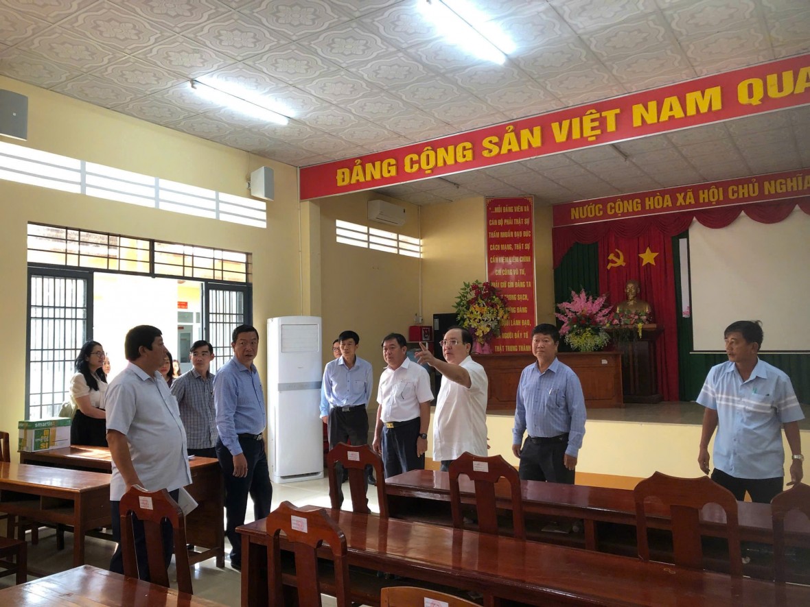 Kiên Giang khảo sát các địa điểm dự kiến đặt trụ sở mới của các xã sau sáp nhập Kiên Giang khảo sát các địa điểm dự kiến đặt trụ sở mới của các xã sau sáp nhập