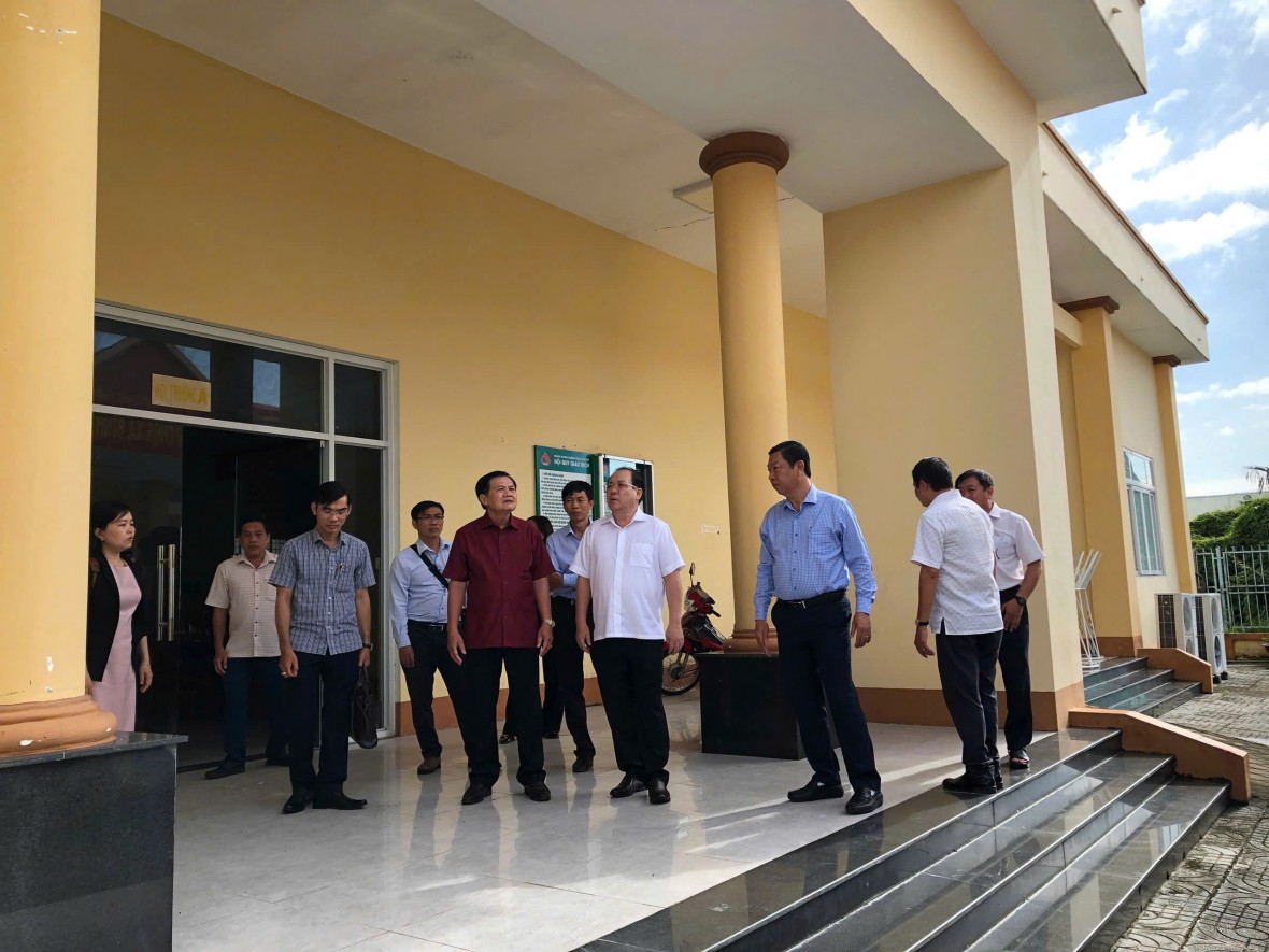 Kiên Giang khảo sát các địa điểm dự kiến đặt trụ sở mới của các xã sau sáp nhập