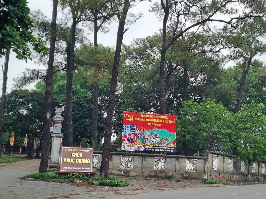 Chùa Phổ Quang gắn liền với lễ hội xã Tiên Lục năm 2025.