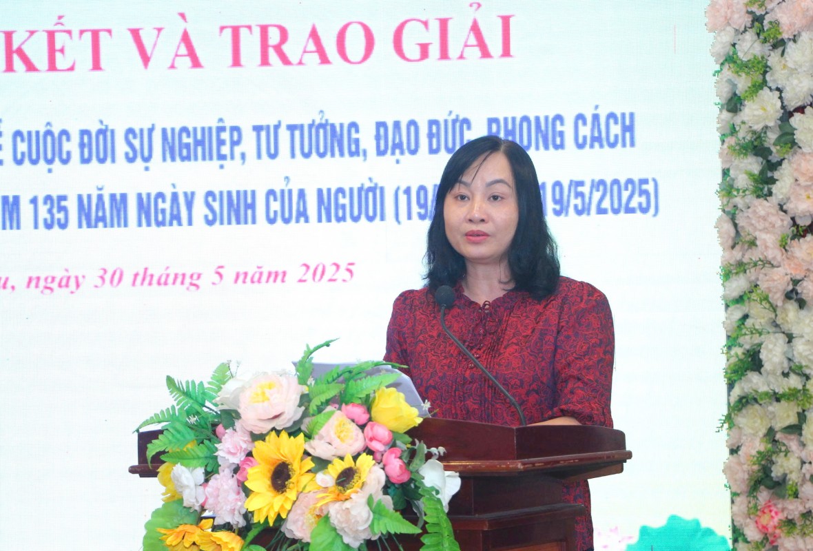 Bạc Liêu trao giải Cuộc thi trực tuyến tìm hiểu về cuộc đời, sự nghiệp, tư tưởng, đạo đức của Bác Hồ