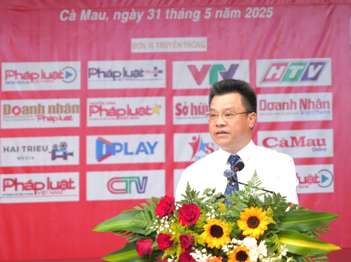 Báo Pháp Luật Việt Nam tuyên truyền pháp luật về ATGT học đường lần 3 tại Cà Mau