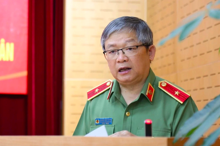 Thiếu tướng Hoàng Anh Tuyên được điều động đến công tác tại Ban Nghiên cứu chuyên đề giúp việc Bộ trưởng Bộ Công an. Ảnh: Đ.X