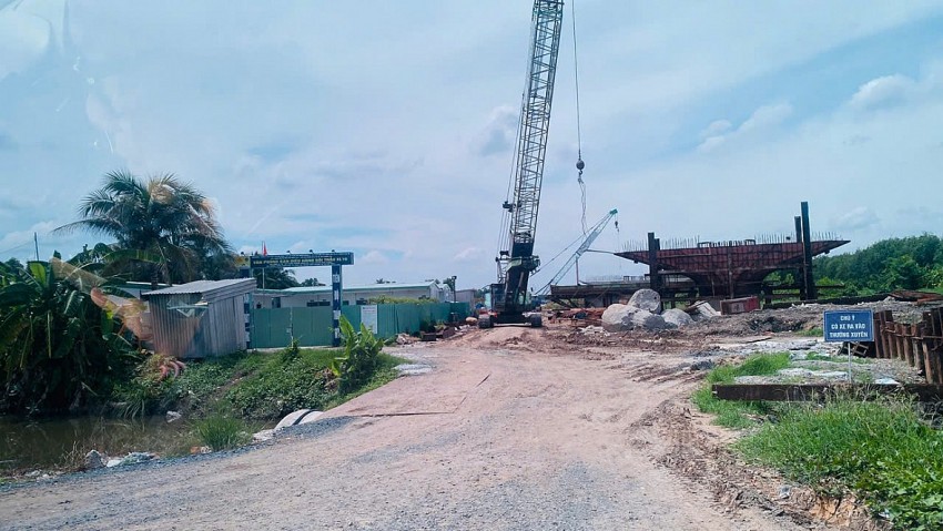 Tiền Giang: Nhà thầu mỏ khẳng định không thiếu cát cho Dự án đường Vành đai 3 - TP Hồ Chí Minh