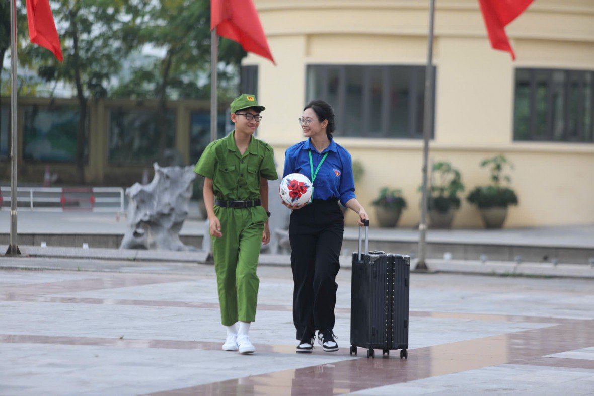 Hàng trăm “chiến sĩ nhí” hào hứng trải nghiệm kỳ nghỉ hè lý thú