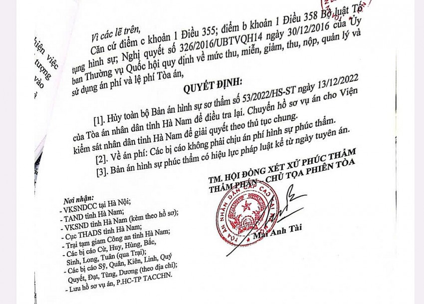 Tranh cãi pháp lý về vụ án làm lộ đề thi tốt nghiệp THPT năm 2021 tại Hà Nam