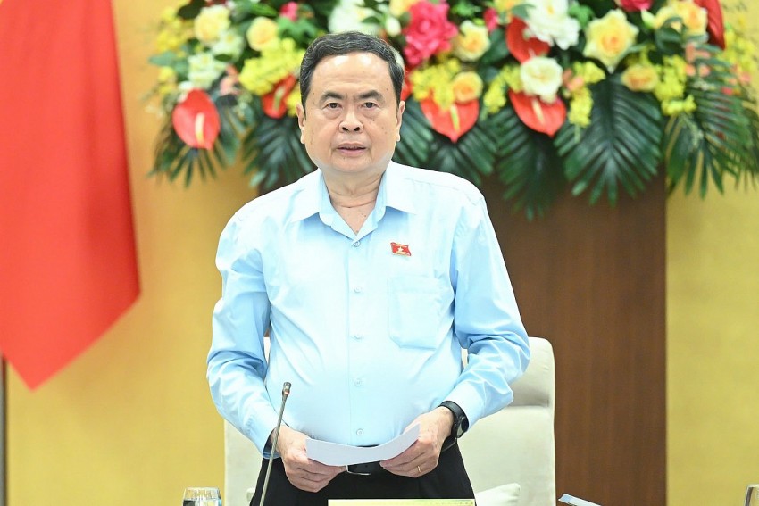 Chủ tịch Quốc hội Trần Thanh Mẫn phát biểu khai mạc Phiên họp thứ 46 Chủ tịch Quốc hội Trần Thanh Mẫn phát biểu khai mạc Phiên họp thứ 46