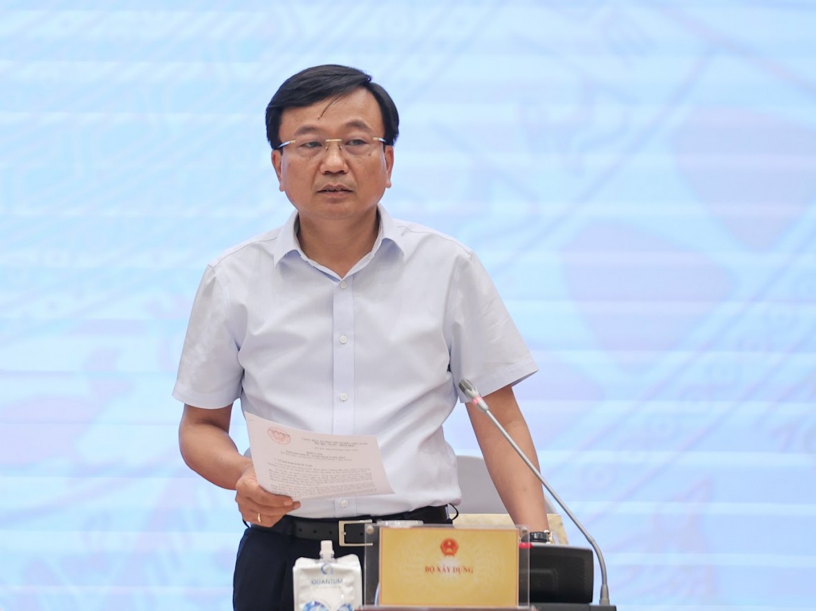 Thứ trưởng Bộ Xây dựng Nguyễn Danh Huy - Ảnh: VGP/Nhật Bắc.