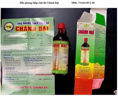 Hình ảnh sản phẩm Dầu phong thấp trật đả Chánh Đại 