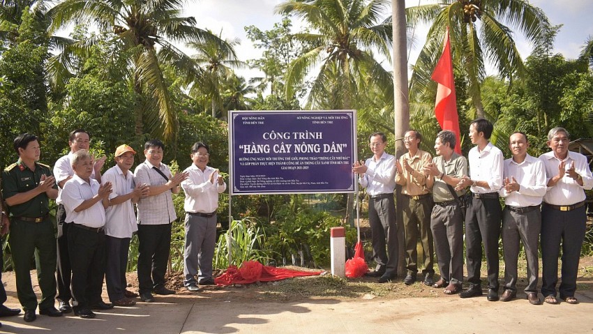 Bến Tre phát động trồng cây hưởng ứng Ngày Môi trường thế giới