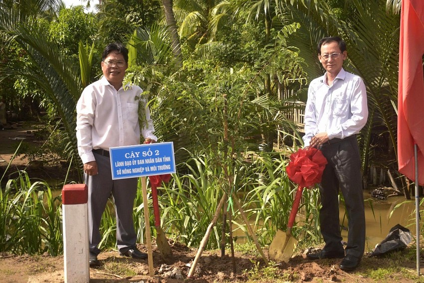 Bến Tre phát động trồng cây hưởng ứng Ngày Môi trường thế giới
