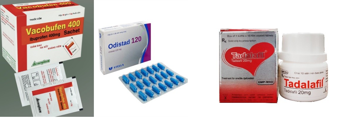 Thu hồi 3 loại thuốc hạ sốt, giảm cân và rối loạn cương dương.