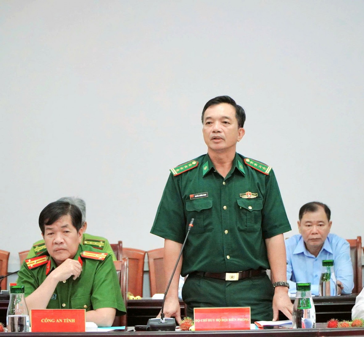 Thứ trưởng Bộ Nông nghiệp và Môi trường Trần Thanh Nam làm việc với Kiên Giang về công tác đấu tranh, phòng chống buôn lậu, gian lận thương mại