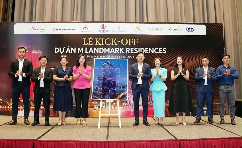 Nghi thức biểu trưng cho tinh thần gắn kết giữa chủ đầu tư và hệ thống đối tác phân phối trong hành trình chinh phục bảng hàng M Landmark Residences.