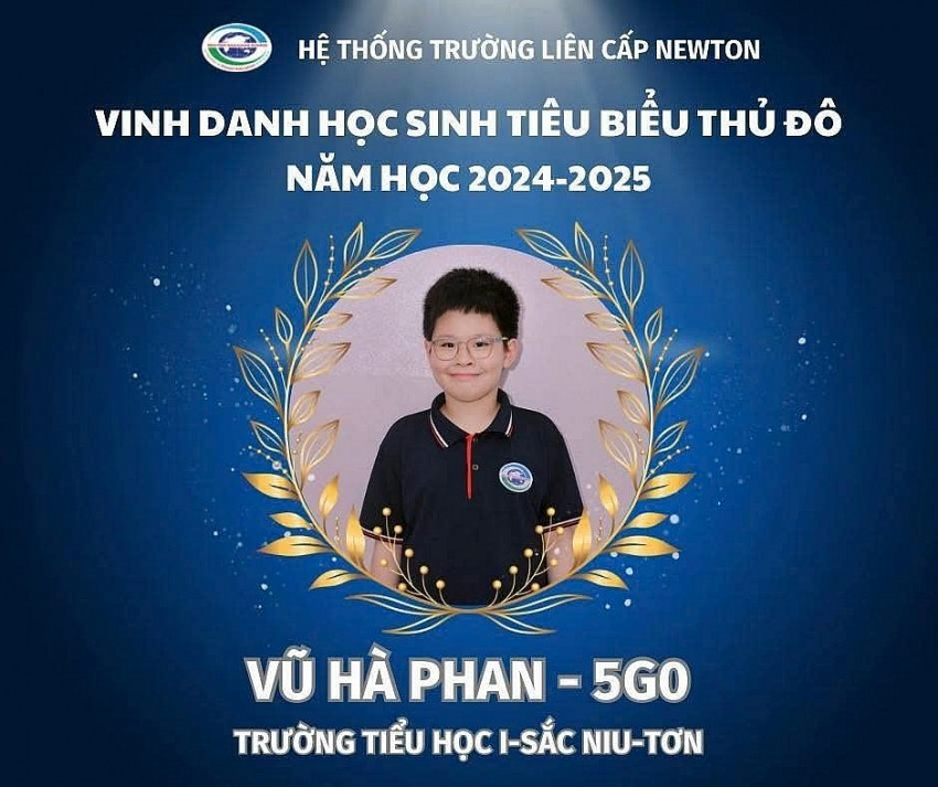Những học sinh tiêu biểu trường Newton đạt điểm tuyệt đối chung kết Hội thi Tin học trẻ thành phố Hà Nội năm 2025