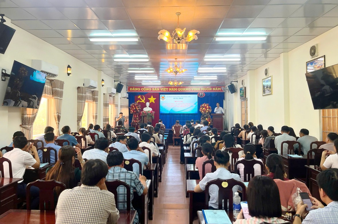 Bế mạc lớp tập huấn nâng cao năng lực cho đội ngũ công chức Tư pháp khi tổ chức chính quyền địa phương 2 cấp Bế mạc lớp tập huấn nâng cao năng lực cho đội ngũ công chức Tư pháp khi tổ chức chính quyền địa phương 2 cấp