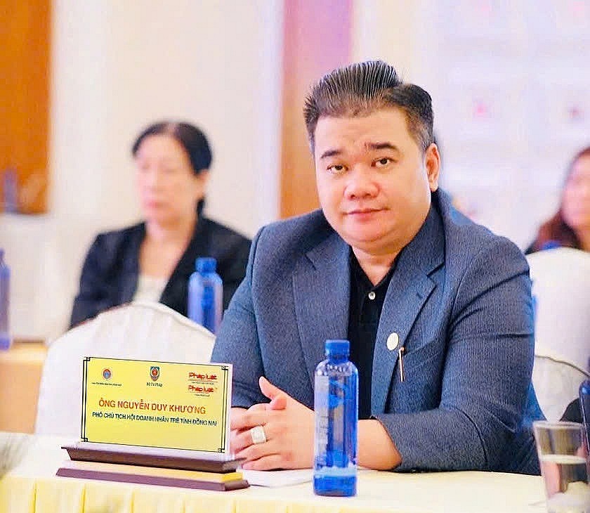 Ông Nguyễn Duy Khương - Phó Chủ tịch Hội Doanh nhân trẻ Đồng Nai kỳ vọng vào tinh thần cải cách thể chế từ Nghị quyết 68 và Nghị quyết 139. Ông Nguyễn Duy Khương - Phó Chủ tịch Hội Doanh nhân trẻ Đồng Nai kỳ vọng vào tinh thần cải cách thể chế từ Nghị quyết 68 và Nghị quyết 139.