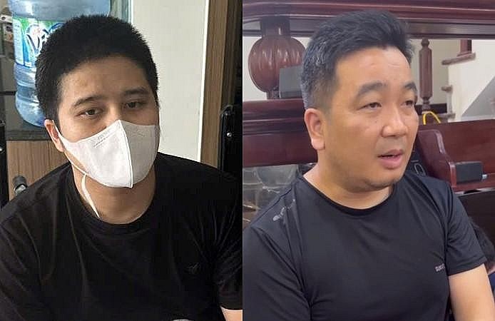 Các đối tượng bị bắt giữ. Các đối tượng bị bắt giữ.