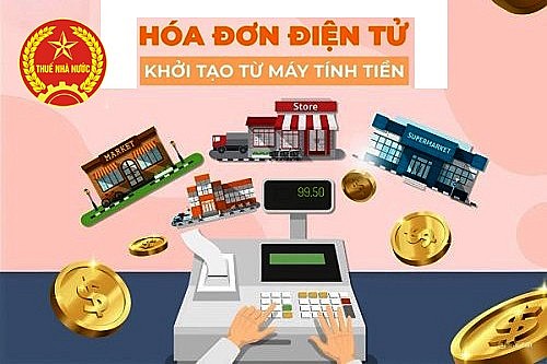 Đẩy nhanh triển khai hóa đơn điện tử khởi tạo từ máy tính tiền đối với hộ kinh doanh