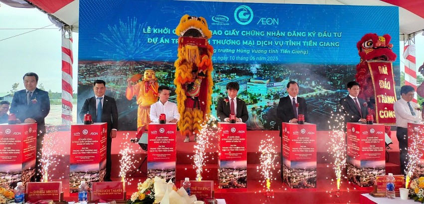 Tiền Giang: Khởi công dự án khu phức hợp thương mại của Tập đoàn Tây Bắc tại TP Mỹ Tho