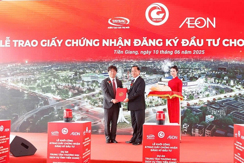Tiền Giang: Khởi công dự án khu phức hợp thương mại của Tập đoàn Tây Bắc tại TP Mỹ Tho