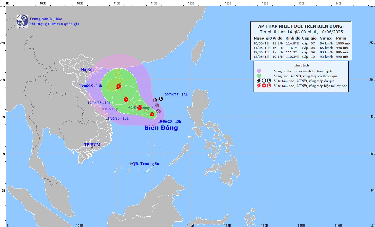Công điện của Thủ tướng về chủ động ứng phó với áp thấp nhiệt đới có khả năng mạnh lên thành bão