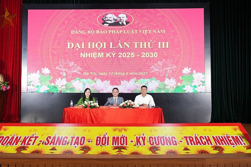 Đảng bộ Báo Pháp luật Việt Nam họp phiên trù bị Đại hội lần thứ III, nhiệm kỳ 2025 - 2030 Đảng bộ Báo Pháp luật Việt Nam họp phiên trù bị Đại hội lần thứ III, nhiệm kỳ 2025 - 2030