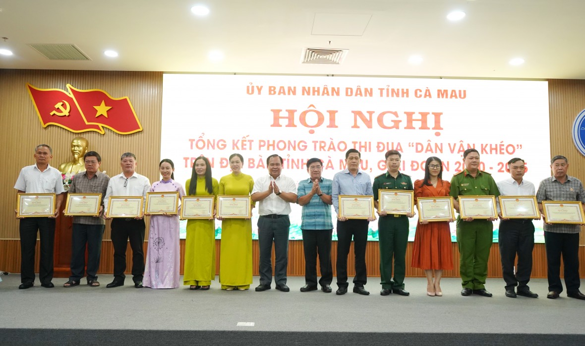 Cà Mau: Dân vận khéo để xây dựng 