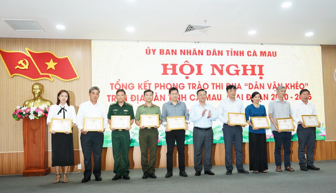 Cà Mau: Dân vận khéo để xây dựng 