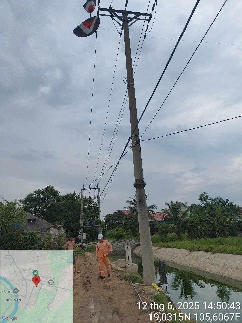 Hiện trường xảy ra vụ việc.