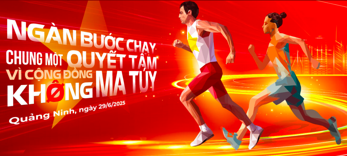 Phát động giải chạy “Chung một quyết tâm - Vì cộng đồng không ma túy”