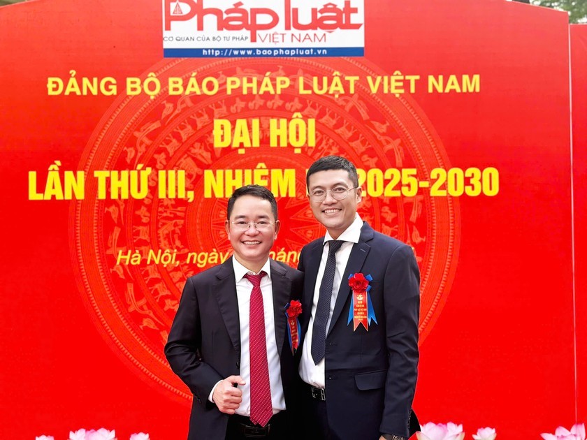 Bí thư Đảng ủy,Tổng Biên tập Vũ Hoài Nam và Phó Bí thư Đảng ủy, Chủ nhiệm Ủy ban kiểm tra, Phó Tổng Biên tập Hà Ánh Bình