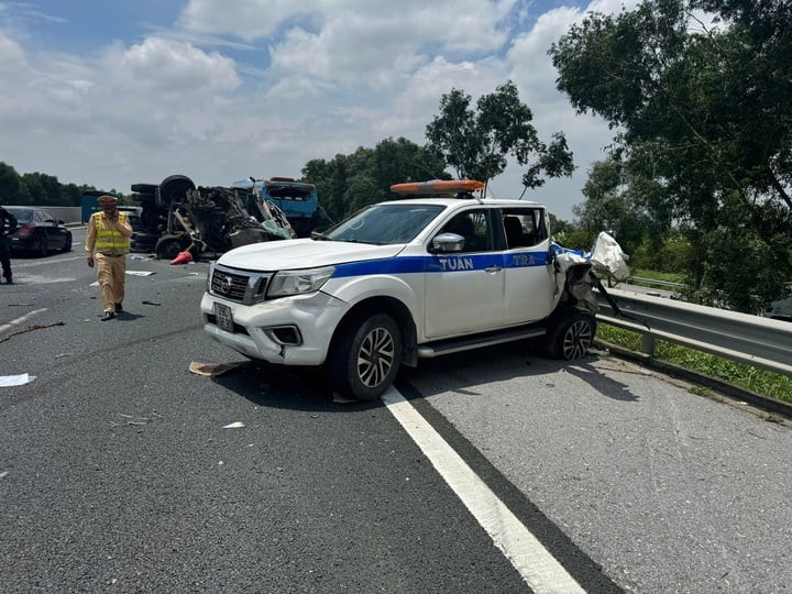 Cục CSGT công bố thông tin vụ tai nạn liên hoàn cao tốc Hà Nội - Hải Phòng khiến 2 người tử vong