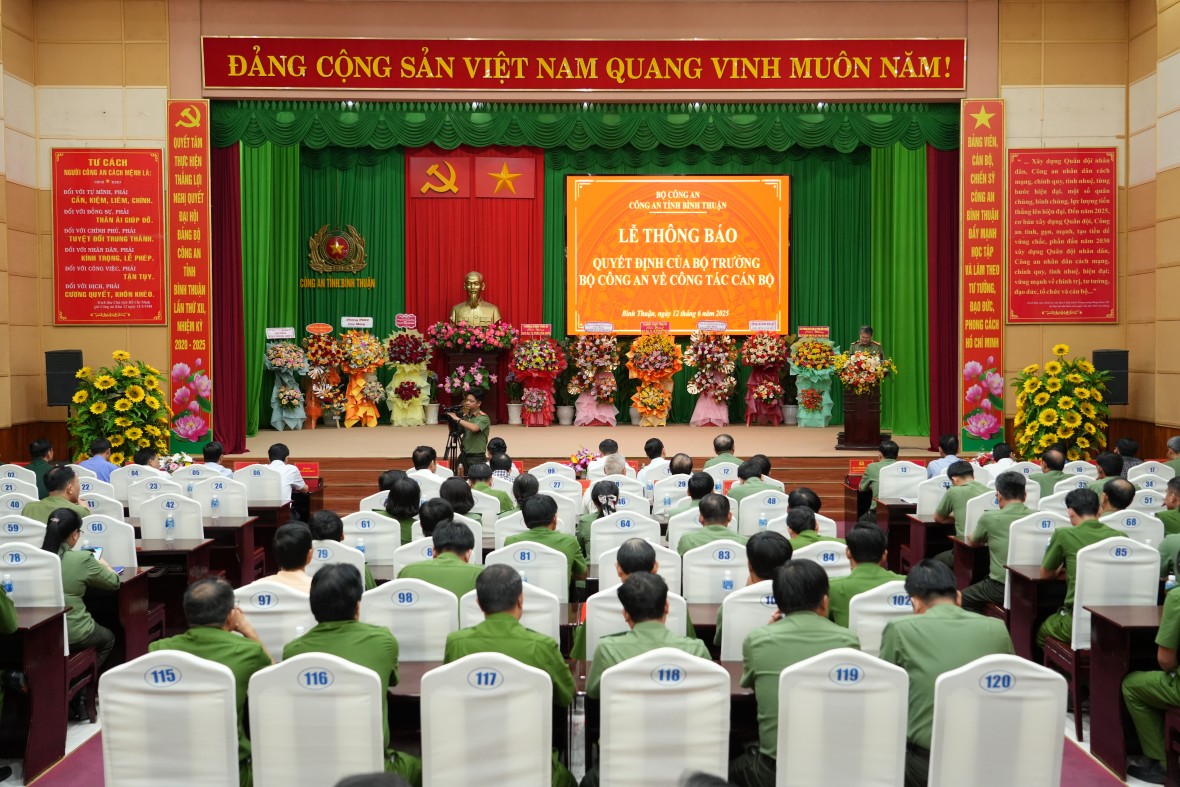 Đại tá Lê Quang Nhân giữ chức Giám đốc Công an tỉnh Bình Định