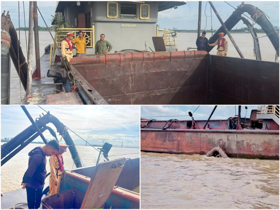 Các đầu nổ được lắp đặt trong khoang kín giữa các vách.